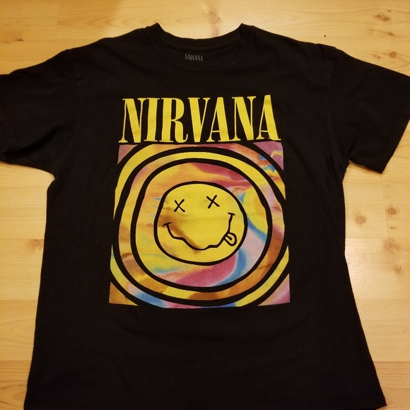 NIRVANA Other - Nirvana Band Tshirt Size L Black
